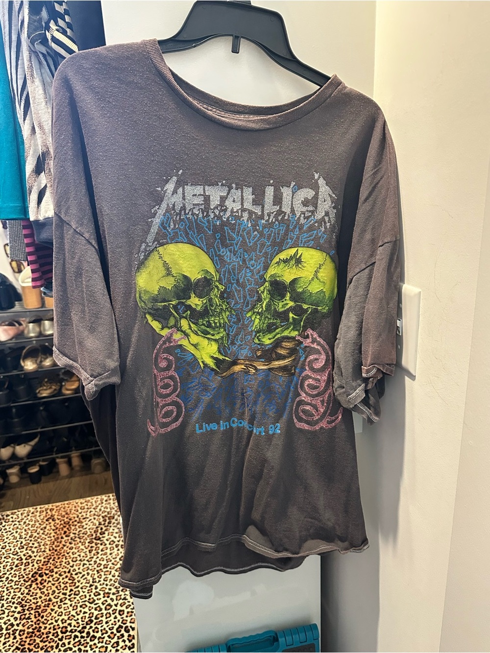 Metallica Oversized Graphic Tee